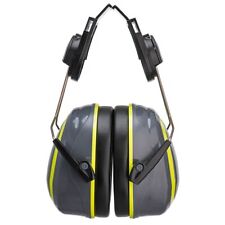 PORTWEST PW76 HV Extreme Ear Defenders Helmet Medium Clip-On Adjustable Safety