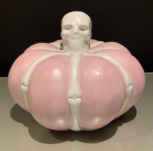 Pumpkin skull and bones - skull,