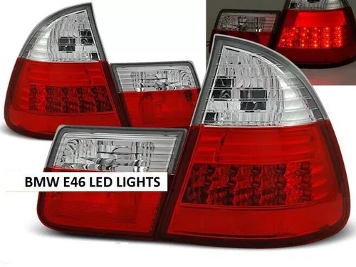 Clear led rear lights - rear, for
