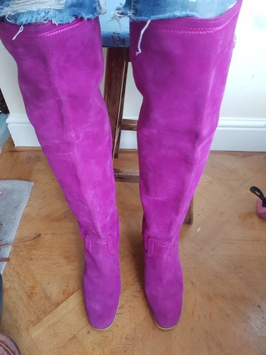 Bnwt 145 bertie lilac suede - £145,