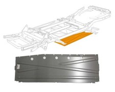 Just Kampers VW T2 Bay Underfloor Belly Pan Nearside (Left) 1972–1979