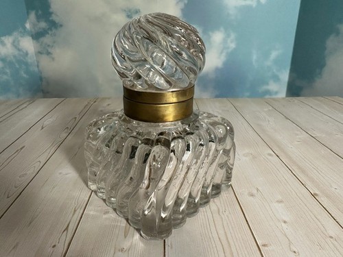 Baccarat crystal inkwell - baccarat,