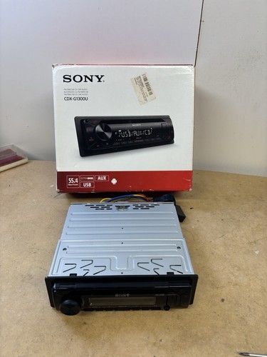 Sony cdx g1300u - sony, aux