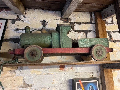 Large antique wooden - large,