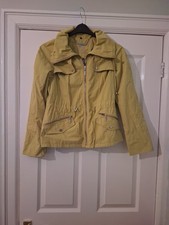 Womens Mustard Lined Jacket