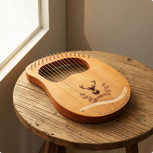 String lyre harp plucked - lyre,
