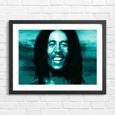 Vibrant Reggae Rasta Portrait