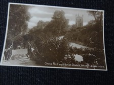 Gove Park and Parish Church Weston Super Mare Postcard - 110453