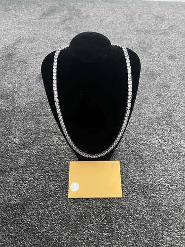 Moissanite tennis chain - moissanite,