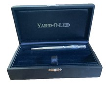Yard O Led Diplomat Barley Ball Pen Sterling Silver With Presentation Box