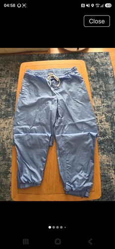 Vintage nylon track pants - nylon,