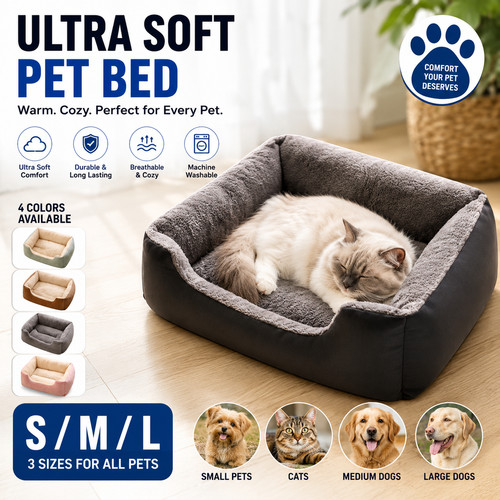 Cat dog bed soft - soft, pet