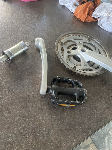 Suntour triple bike chainset - triple,