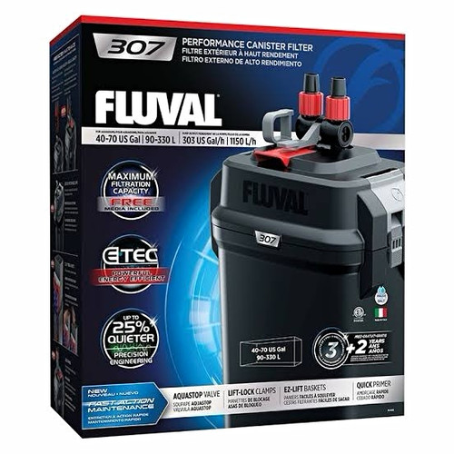 Unopened fluval 307 external - unopened,
