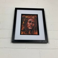 Bob Marley - Original Framed Magazine Print 8x6"