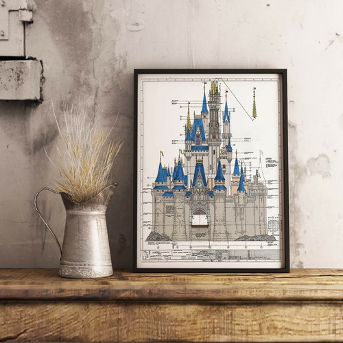 Walt disney world cinderella - walt,
