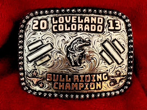 Champion rodeo trophy - trophy, belt