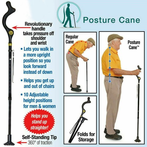 Straight posture cane - posture,