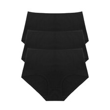 3/6 Pack Womens Cotton High