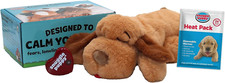 Original Snuggle Puppy Heartbeat Stuffed Dog Toy. Puppy Toy for Anxiety Relief, 