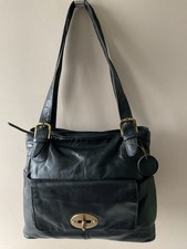 GIGI real leather ladies black