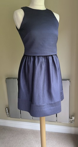 Reiss ink blue inda - ink, dress