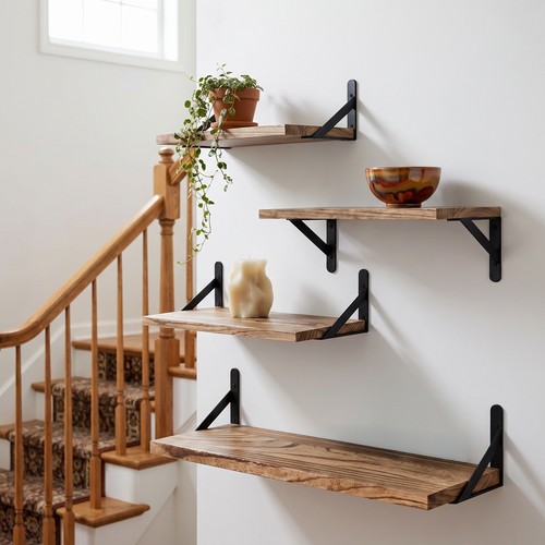 Floating wall shelves set - floating,
