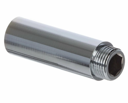Chrome bib tap - chrome, fixed