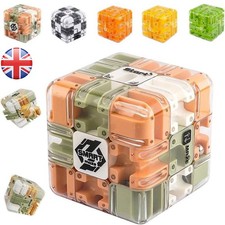 3D Maze Ball Puzzle Cube Toy Enhancing Logical Thinking And Party Interaction UK