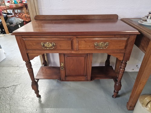 Edwardian mahogany drawer - mahogany, 2