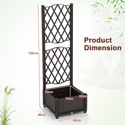Freestanding garden planter - garden,