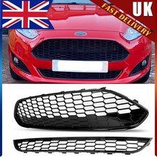 FOR 2013-2017 FORD FIESTA MK7 ZETEC S HONEYCOMB FRONT BUMPER AIR-INLET GRILLE UK