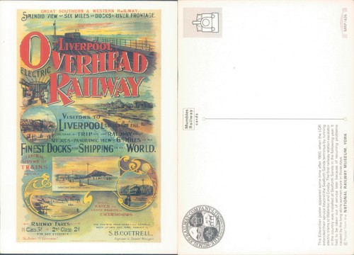 Liverpool overhead railway - liverpool,