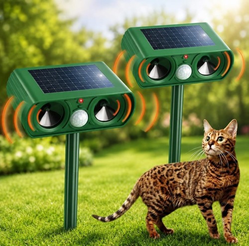 Ultrasonic solar repellent - solar,