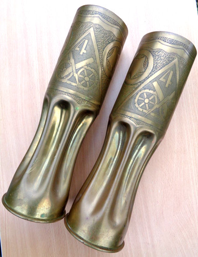 Pair large and heavy ww2 - pair,