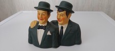Laurel and Hardy Vintage Bust