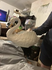 Ceramic Swan Planter