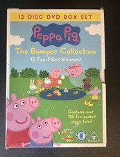 Peppa Pig Bumper Collection - 12 Disc (Vol 1-12) [DVD]  
