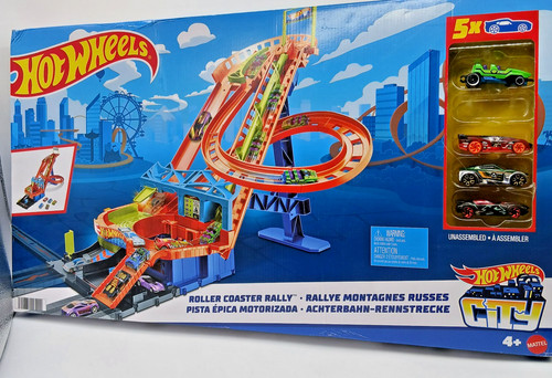 Hot wheels city roller coaster - wheels,