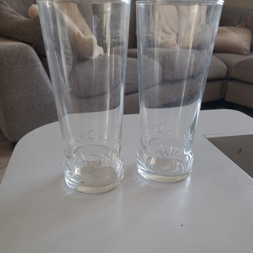 Embossed adnams ale - 2x,