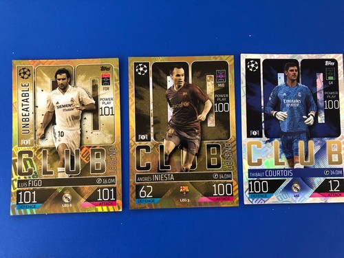 Topps 100 club match attax - club,