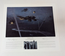 Luftwaffe at War by Mark Postlethwaite Fw190 WWII Aircraft Print Ltd Ed