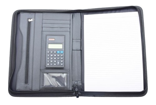 Zip around folio bag - zip, a4