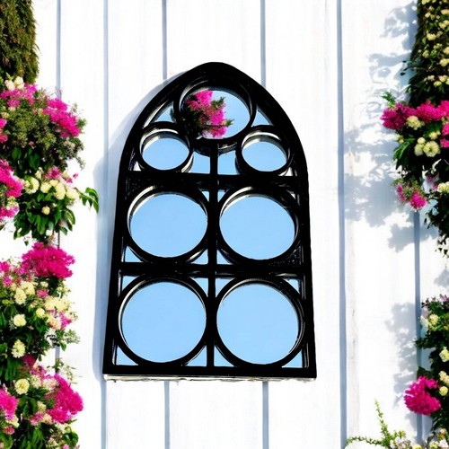 Gothic arch circles framed - arch,
