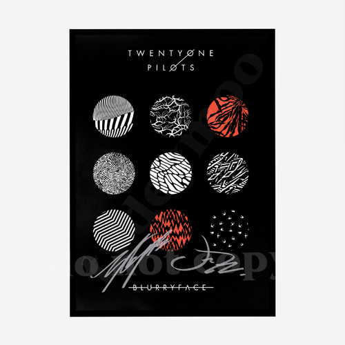 Twenty one pilots band - one, signed