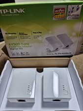 TP-Link AV500 Nano Powerline Adapter Starter Kit TL-PA4010KIT