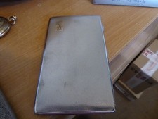 Slim engraved cigarette case