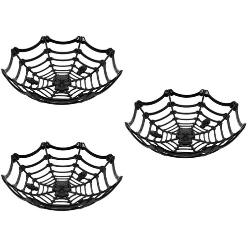Black plastic storage - storage, basket