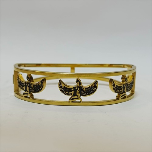 Egyptian winged isis bracelet - winged,