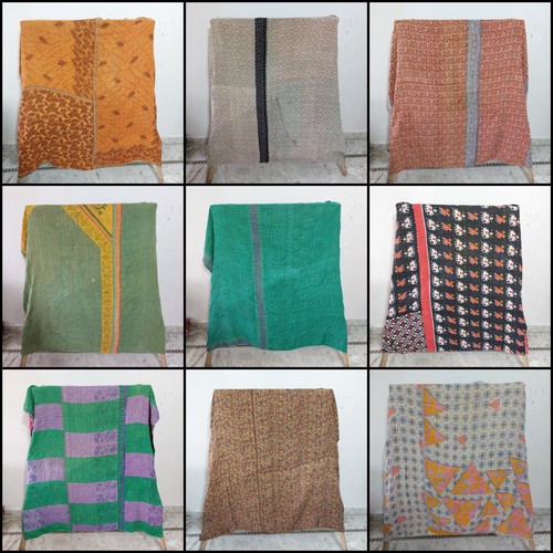 Vintage kantha quilt - vintage,